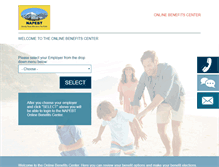 Tablet Screenshot of napebtbenefits.com